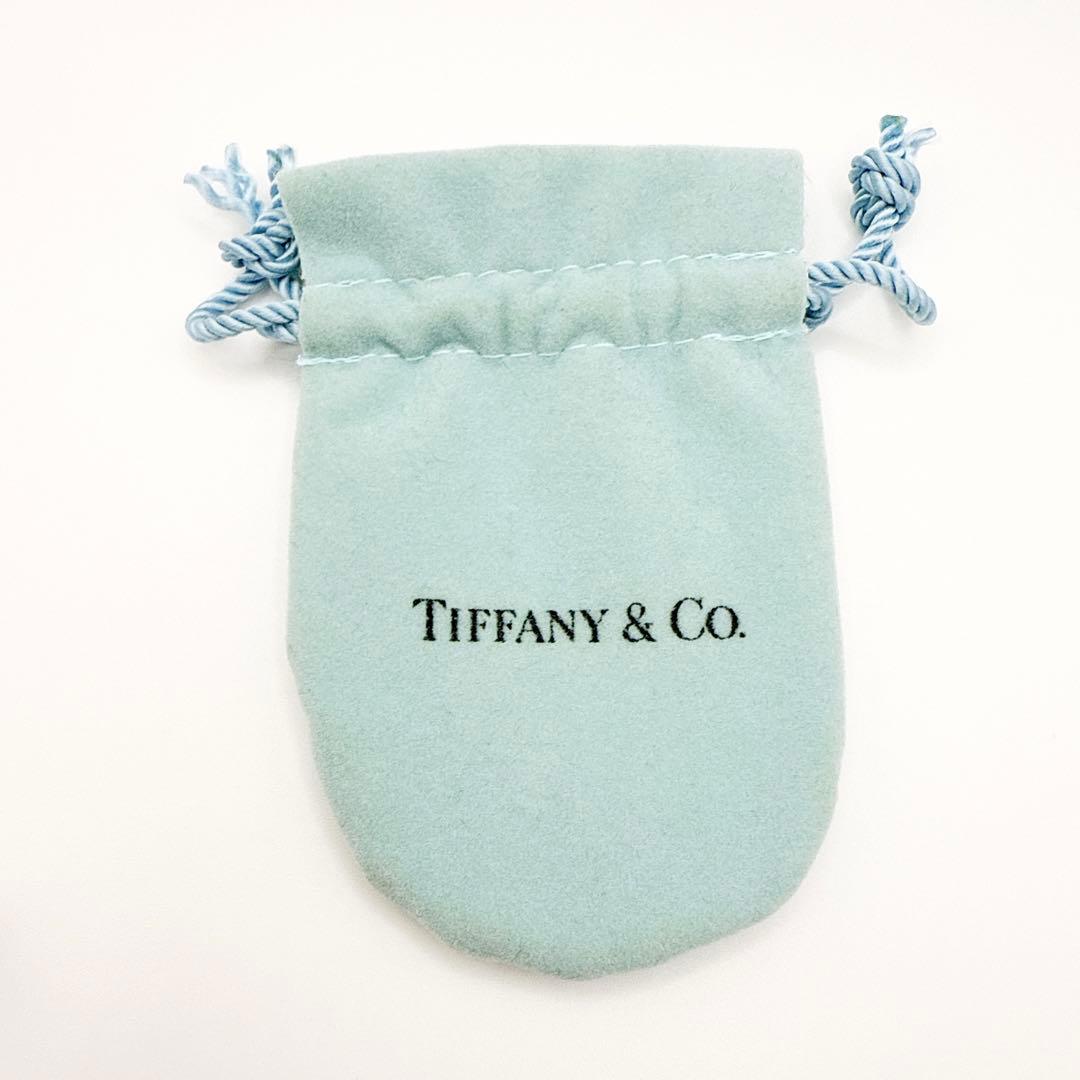 2527-2 【保存袋付き　美品】Tiffany タイピン シグネチャー