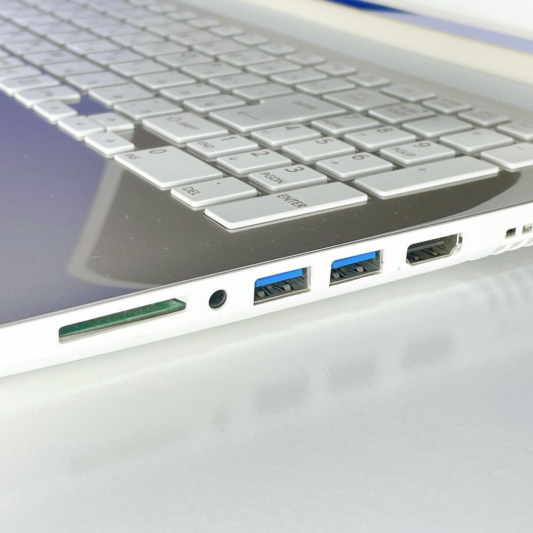 即利用OK✨Windows11✨快適SSD✨東芝ゴールドノートパソコン薄型カメラ