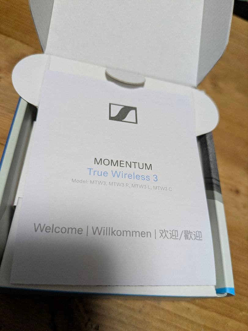 視聴のみ　Sennheiser Momentum True Wireless 3