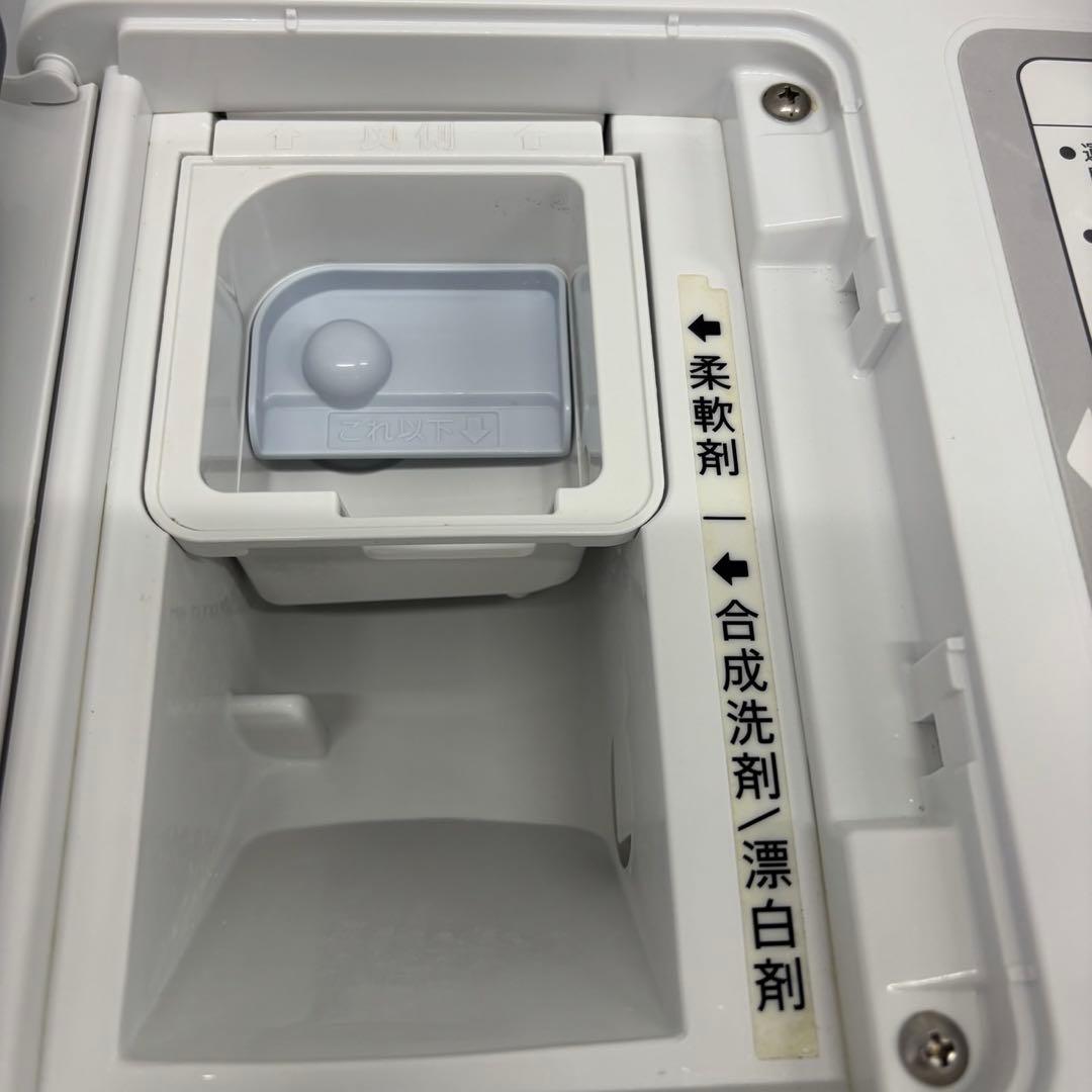 77⭕️設置無料　ドラム式洗濯機　SHARP　11キロ　安い　左開　中古　綺麗