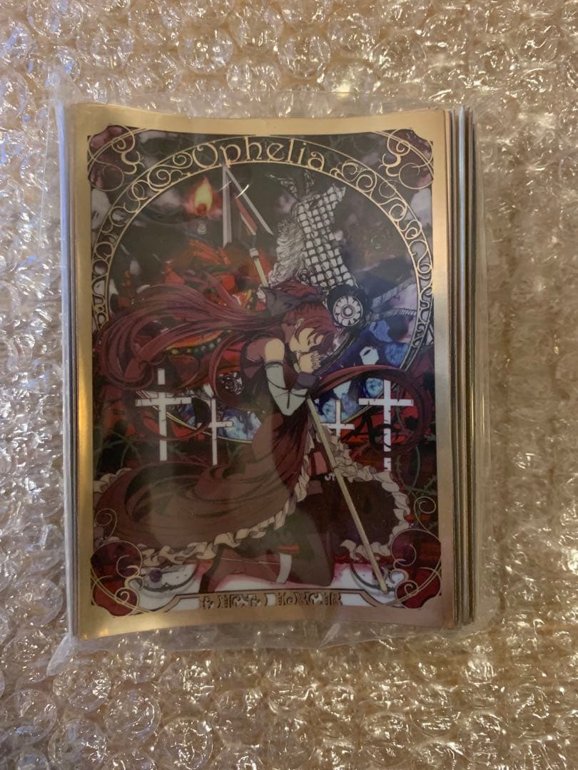 まどマギ　カードスリーブ　天秤を揺らす女　杏子　さやか　2点セット