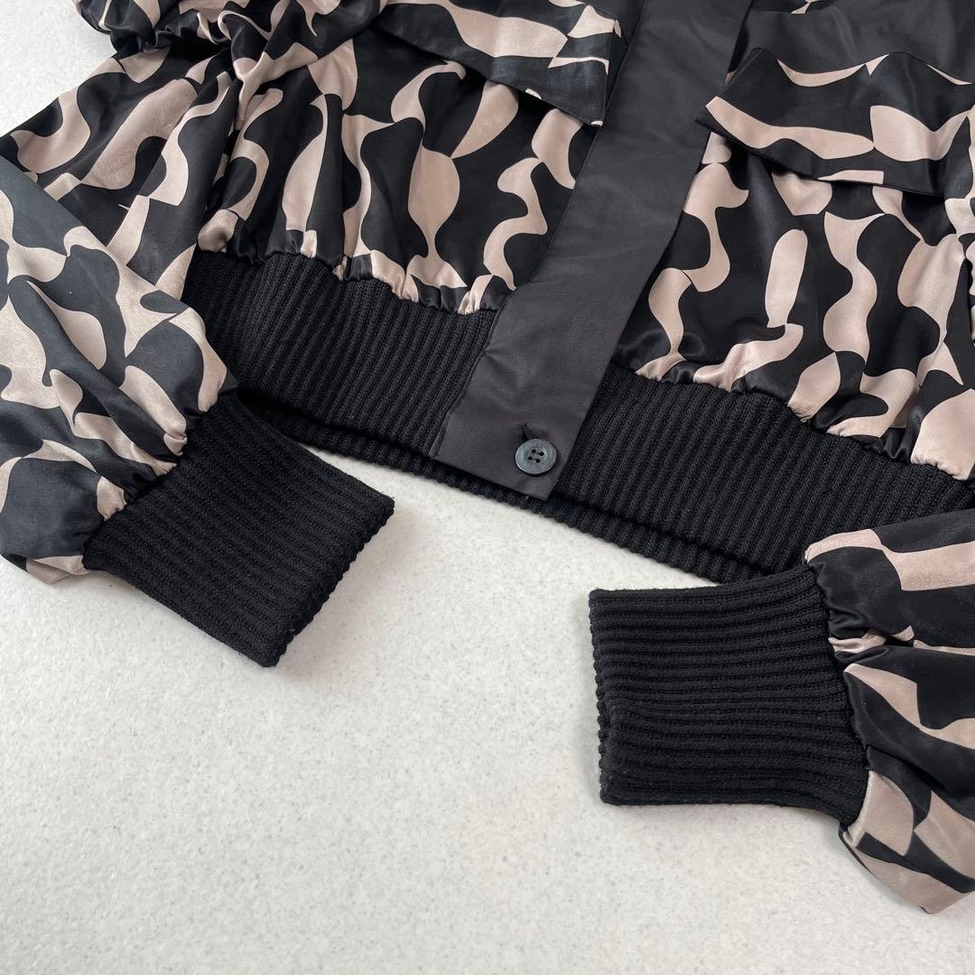 エイココンドウ 幾何学模様 変形 アマディススリーブ ジャケット ブルゾン