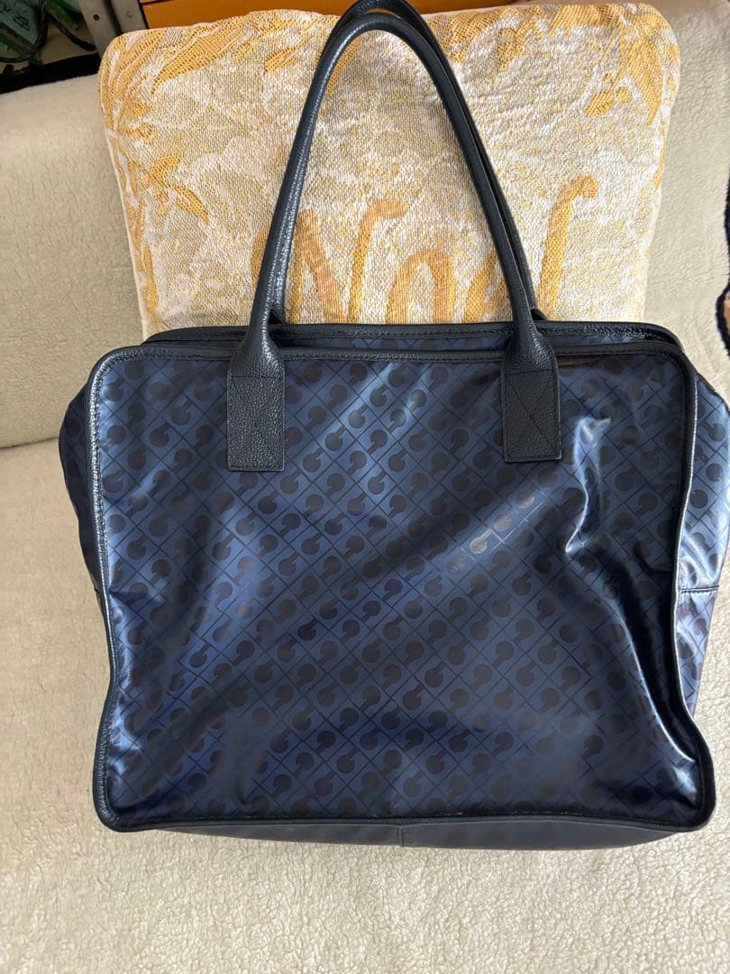 【雲外蒼天】ゲラルディーニ⭐︎ソフティトートバッグ紺色ネイビー