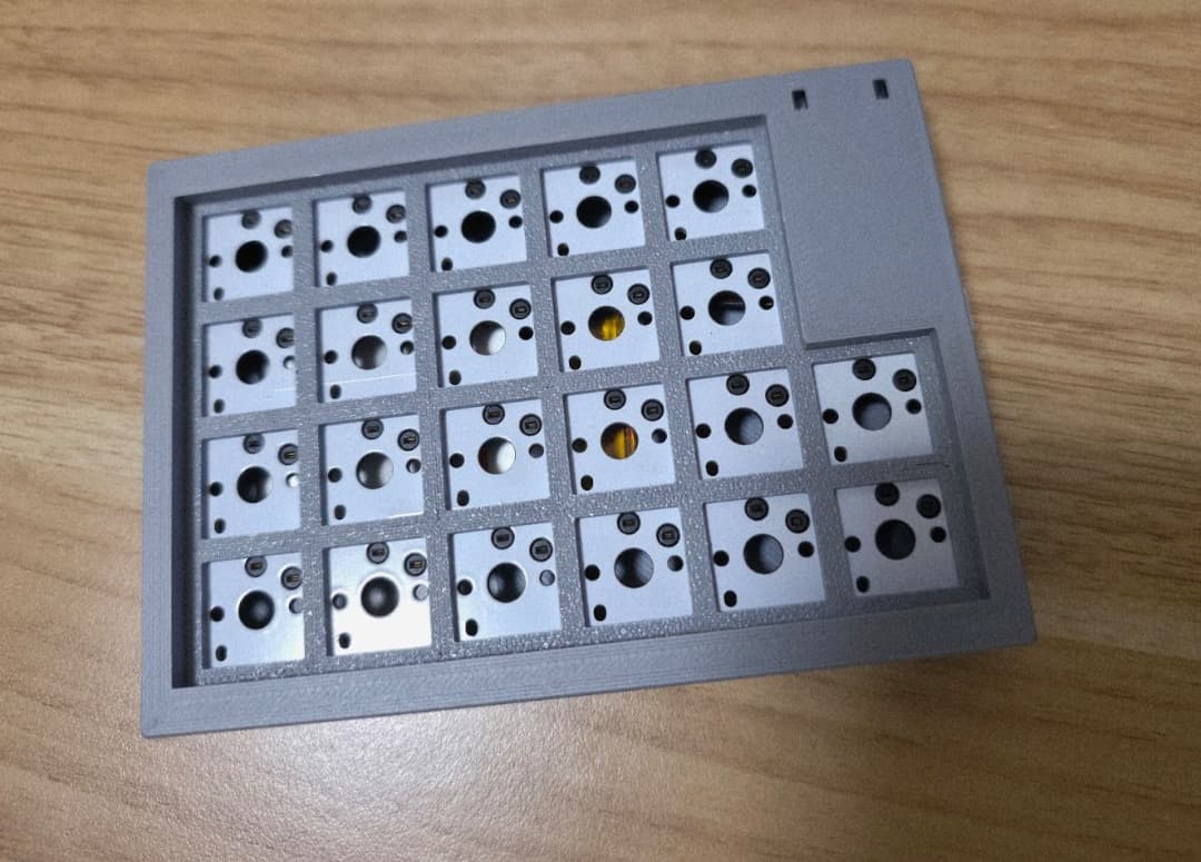 分割式キーボード Around Forty RB(グレー)