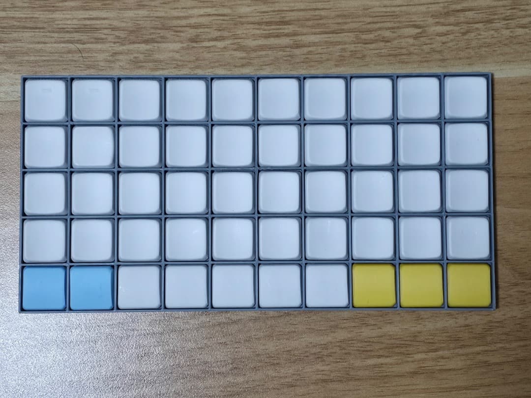 分割式キーボード Around Forty RB(グレー)