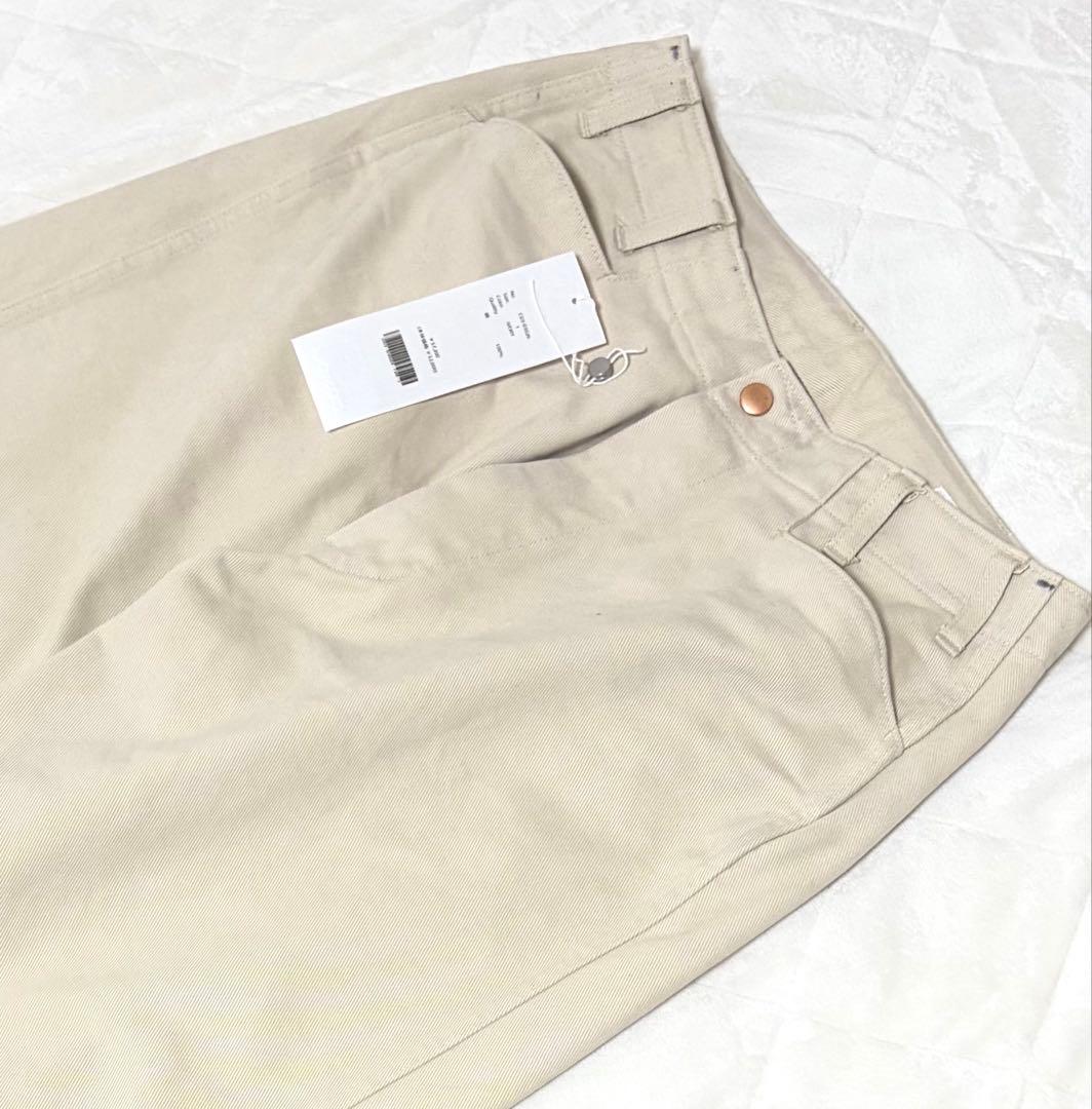 COMOLI 25AW コットンツイル ワークパンツ size1