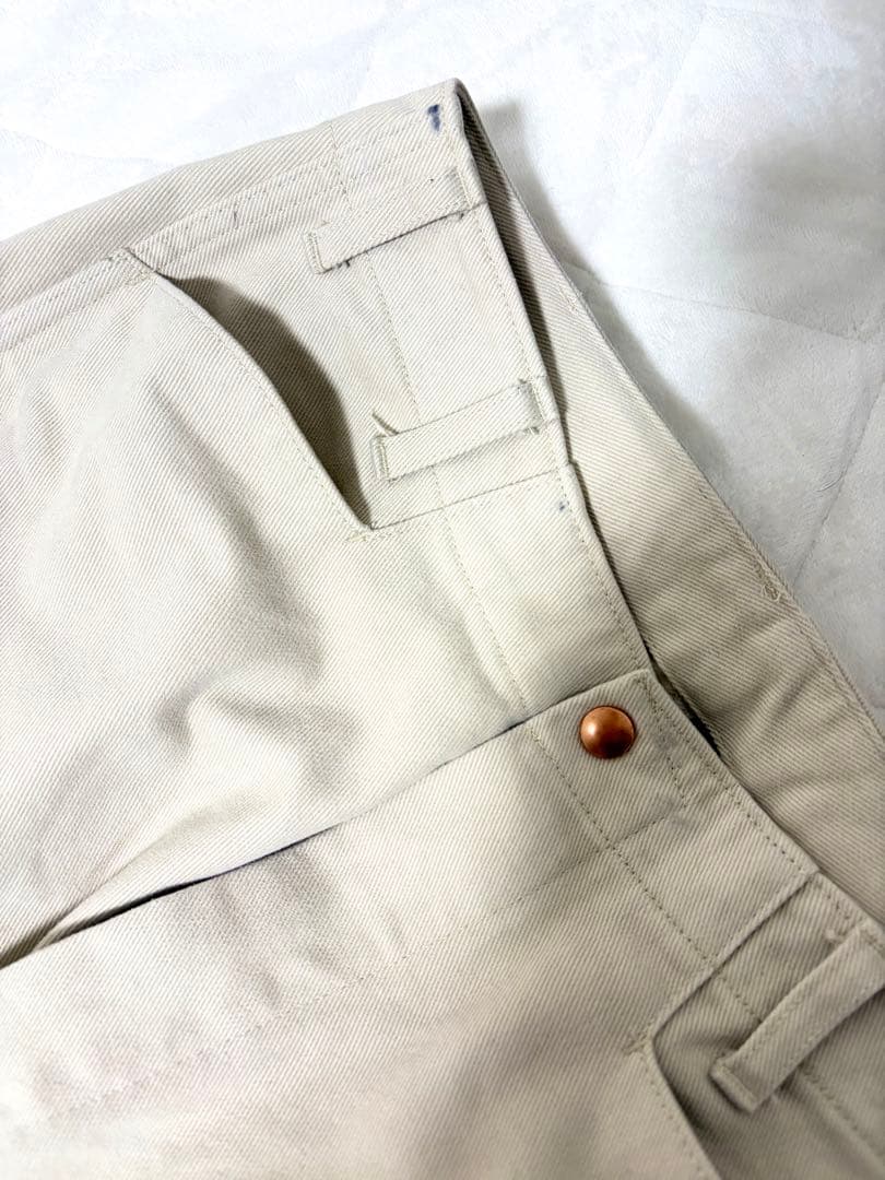 COMOLI 25AW コットンツイル ワークパンツ size1
