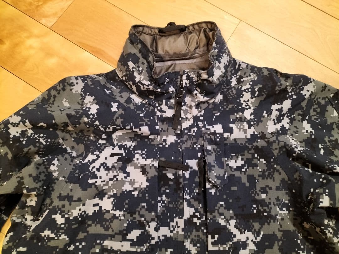 米海軍（U.S.NAVY）GORE-TEXパーカー NWU TYPE1 M-S
