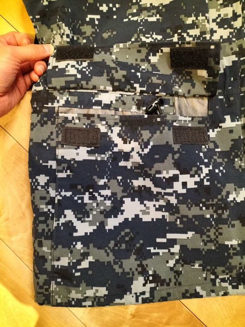 米海軍（U.S.NAVY）GORE-TEXパーカー NWU TYPE1 M-S