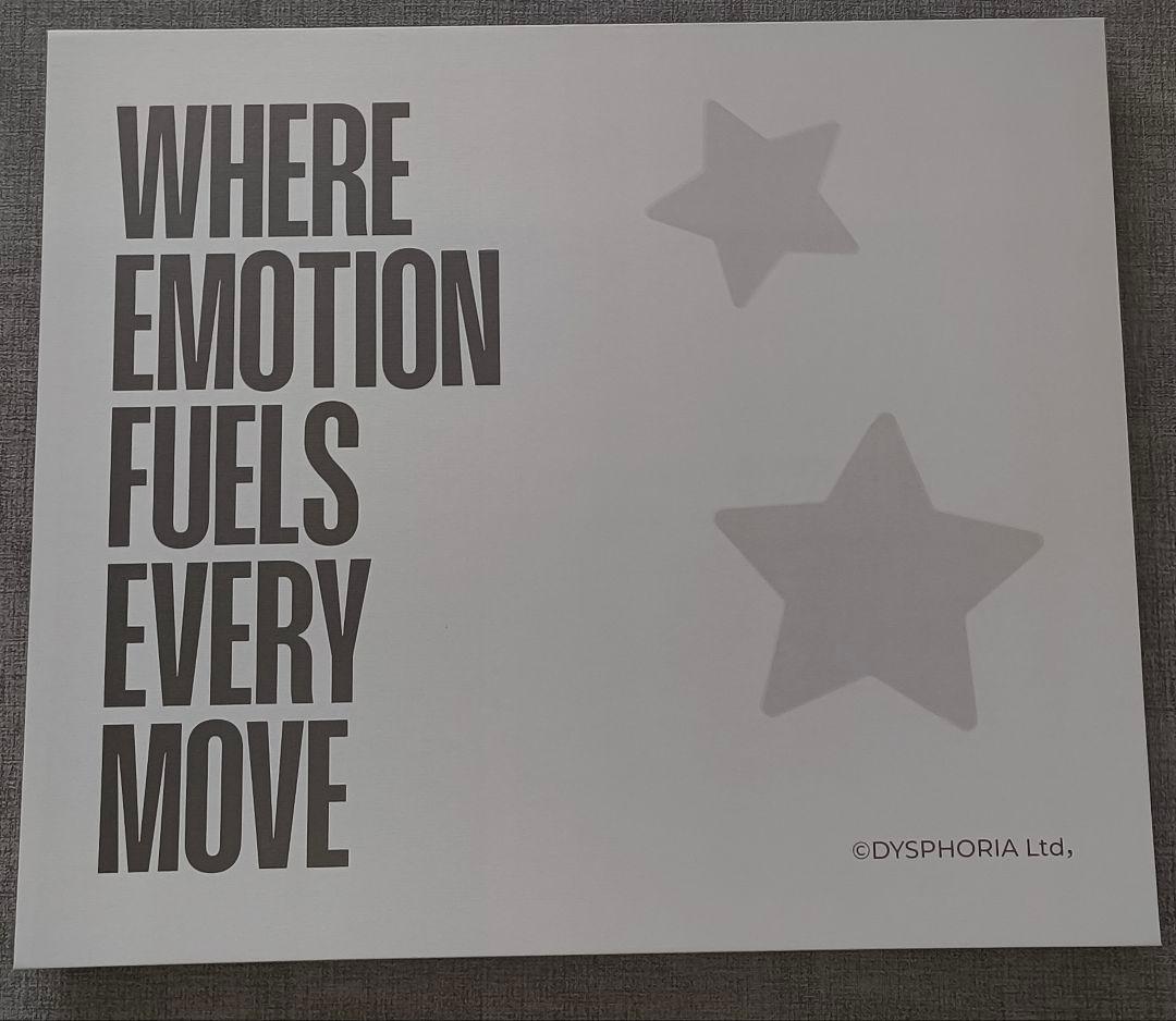 も*様 DYSPHORIA NaNA ガラスマウスパッド