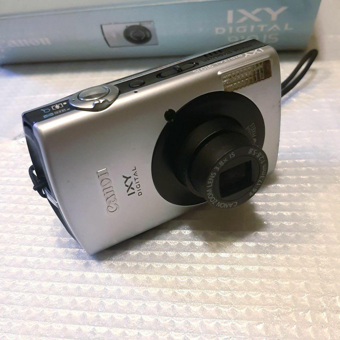 Canon IXY Digital 910 IS 本体と付属品 シルバー 訳あり