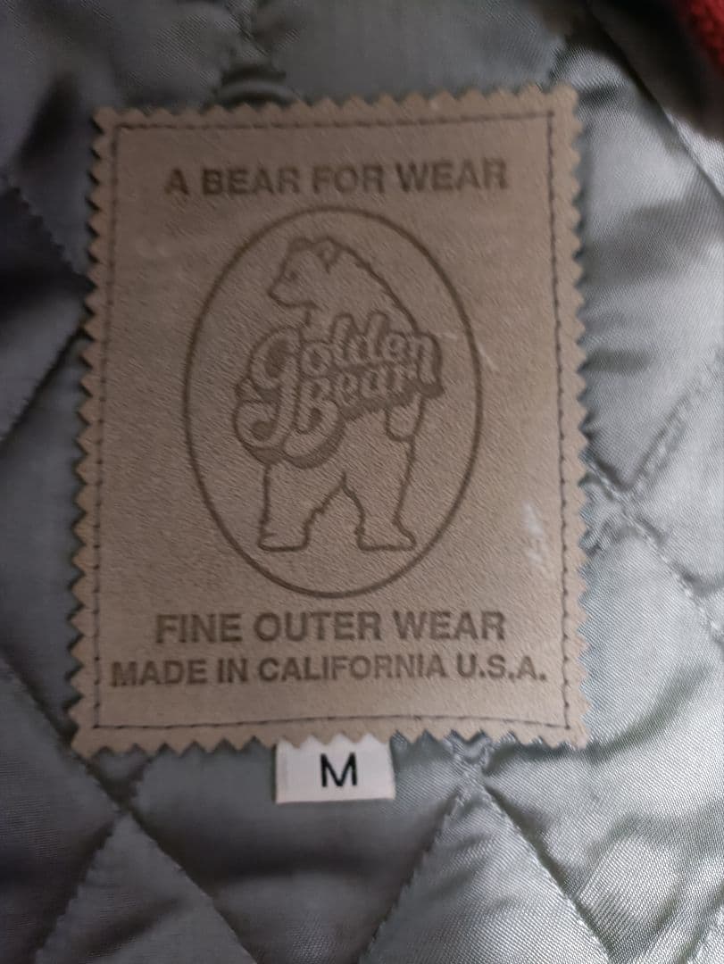GOLDEN BEAR ゴールデンベア スタジャン 90s usa製
