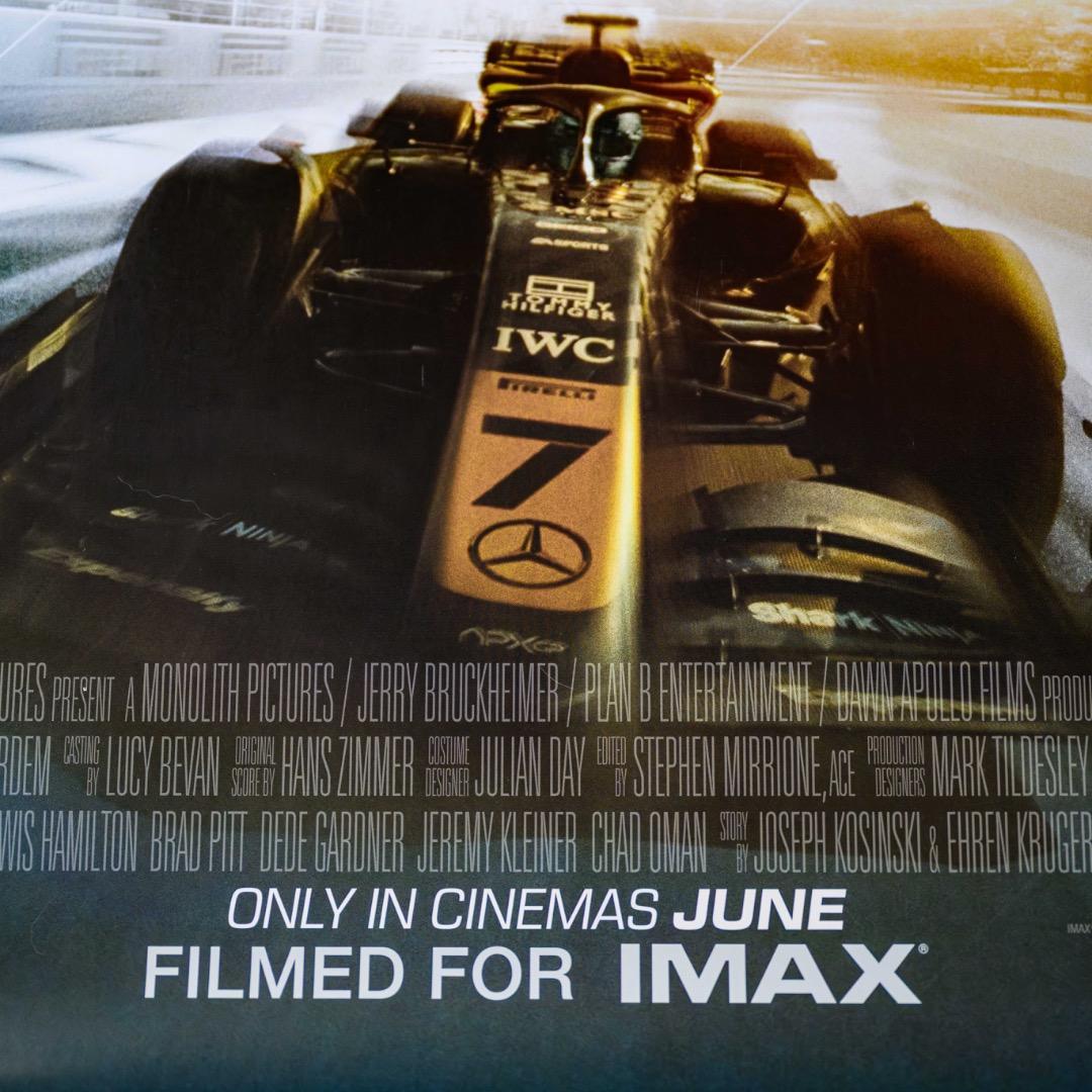 【映画館用両面ポスター】F1/エフワン　ブラピ