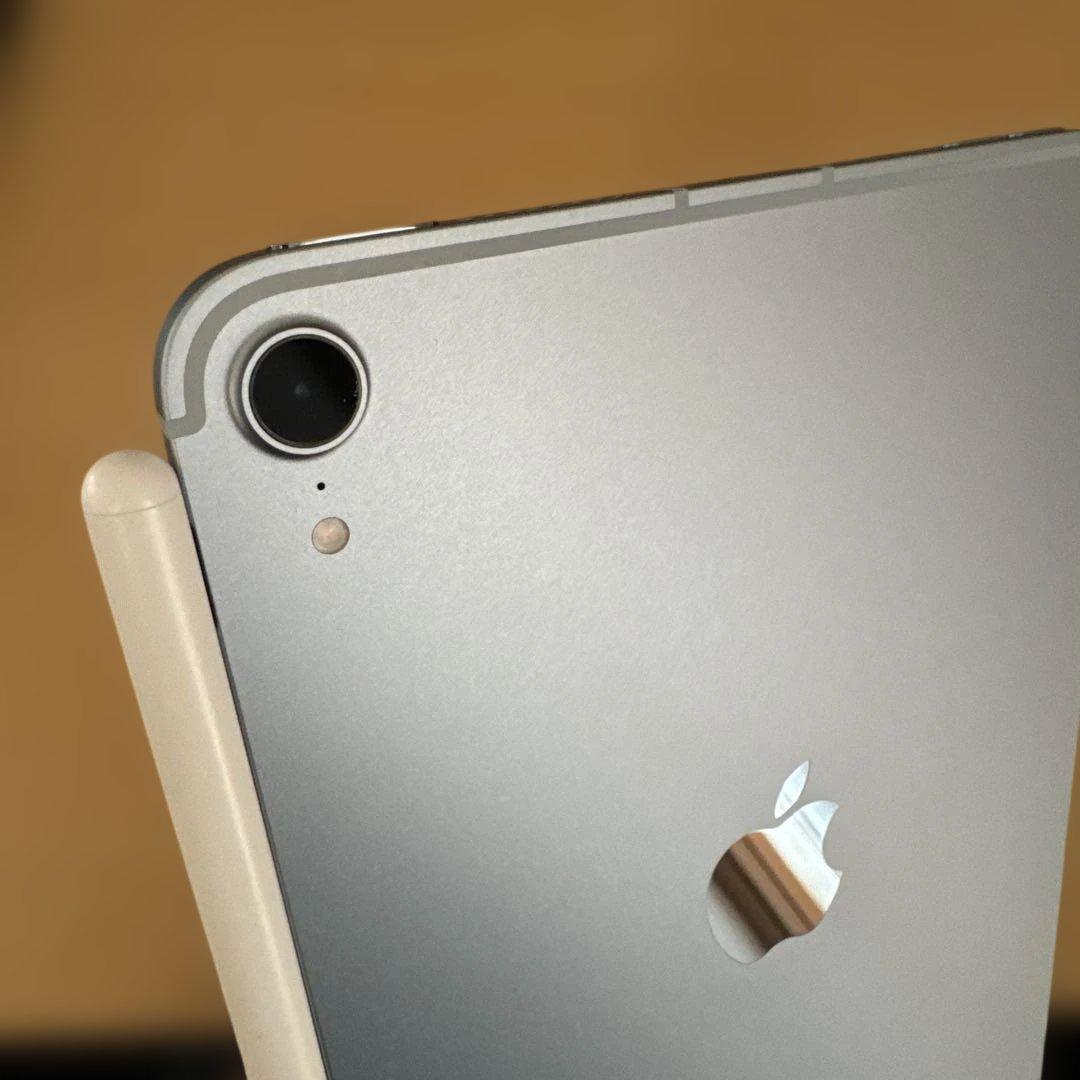 【美品おまけ多数❗️】iPad mini 7 128GBブルーCellular