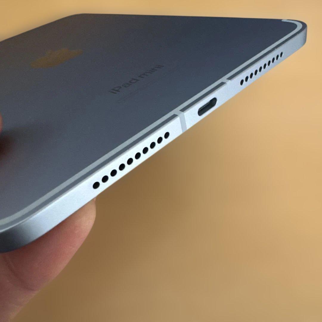 【美品おまけ多数❗️】iPad mini 7 128GBブルーCellular