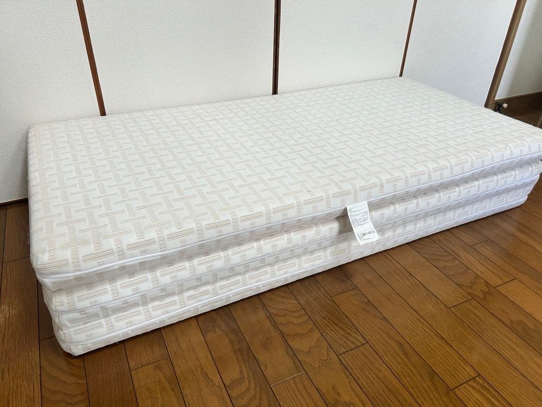 西川アフィット　ノンスプリングマットレス ダブル ホワイト