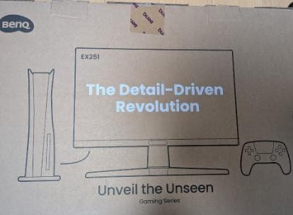 新品1回使用 BENQ EX251 MOBIUZ 24.5 IPS 220Hz