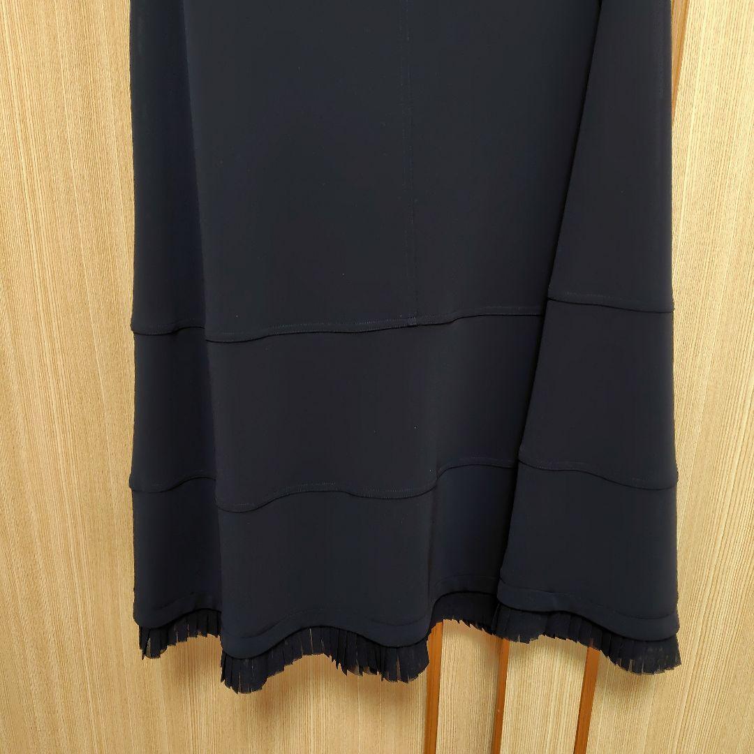 トクコプルミエヴォルの黒チュニックワンピース