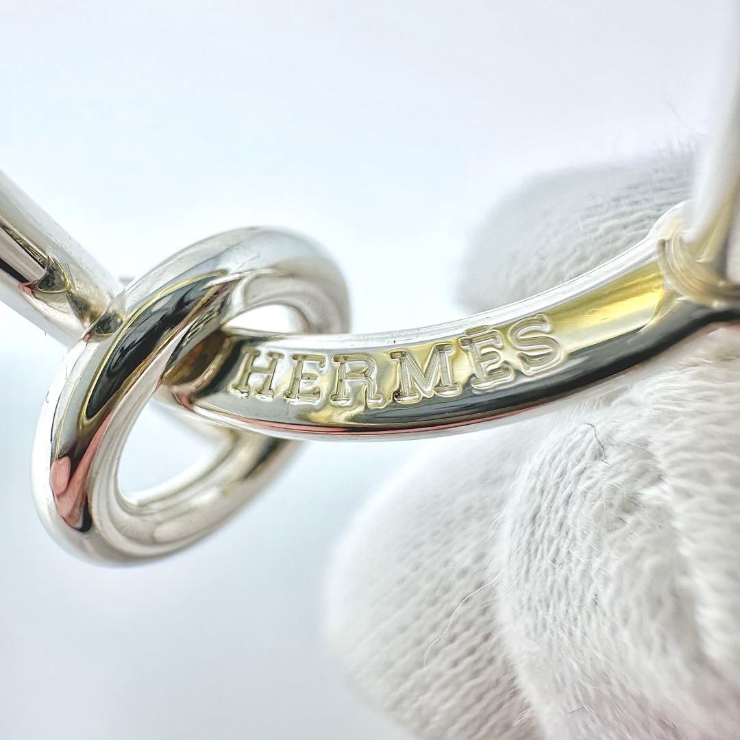 HERMES ミニ　シェーヌダンクル　シルバー　カフス　Ag925