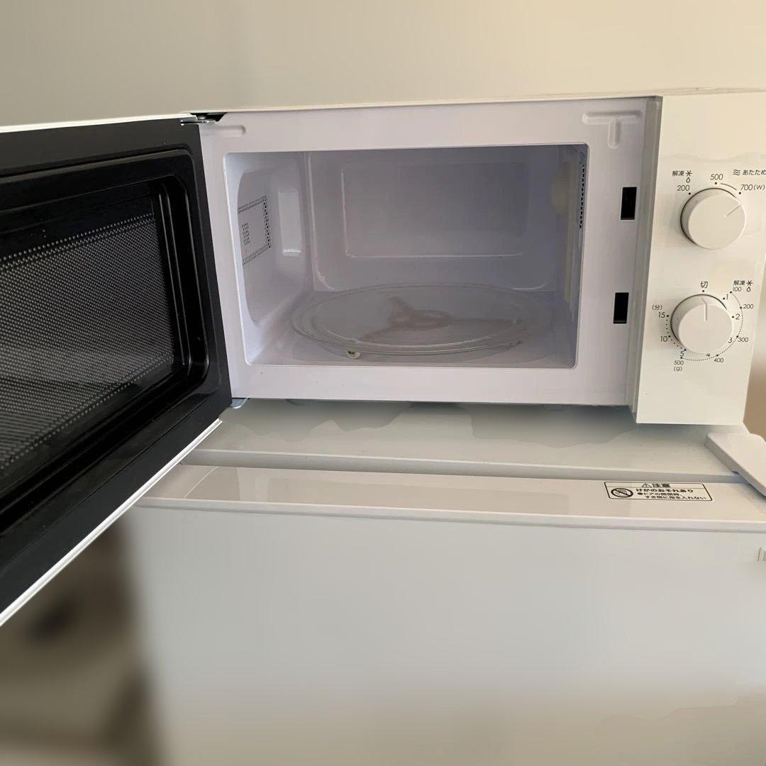 ニトリ全て2024年製ホワイト冷蔵庫・洗濯機6kg ・電子レンジ 3点セット