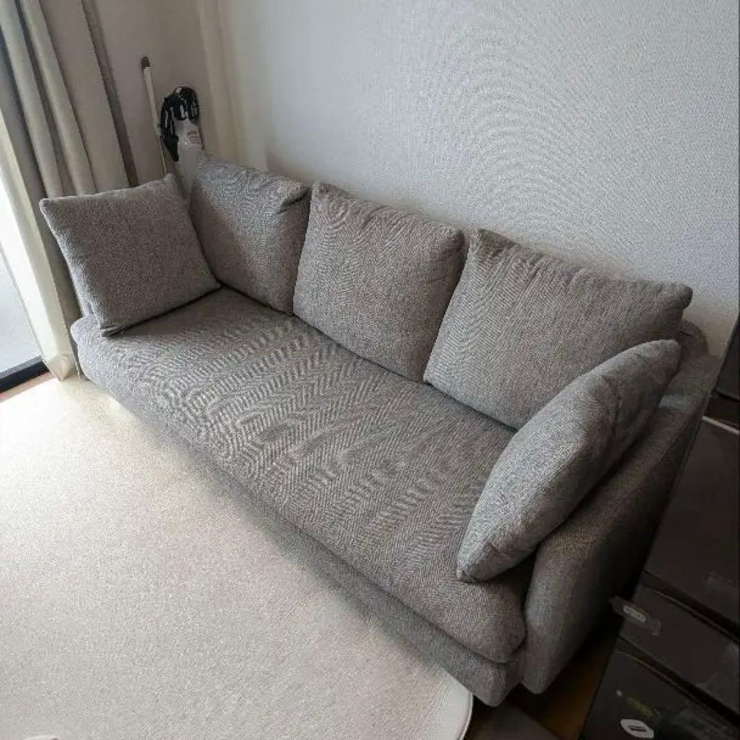 お値下中❗格安unicoウニコRAUFAカバーリングソファ3SGY-K150C