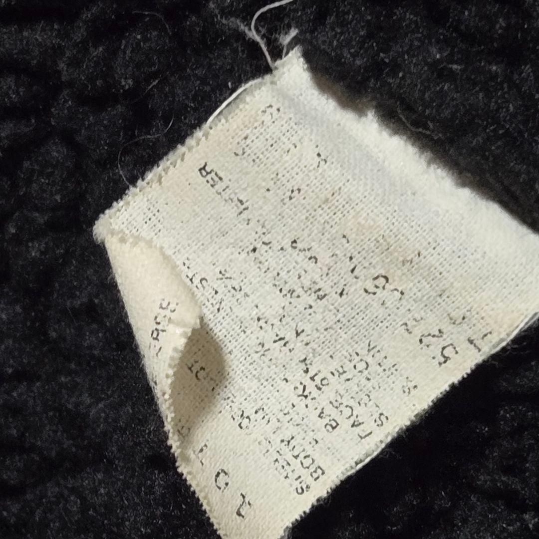 こ*ー様 リーバイス　levis ブラック　ボア　デニムジャケット 黒×黒　90