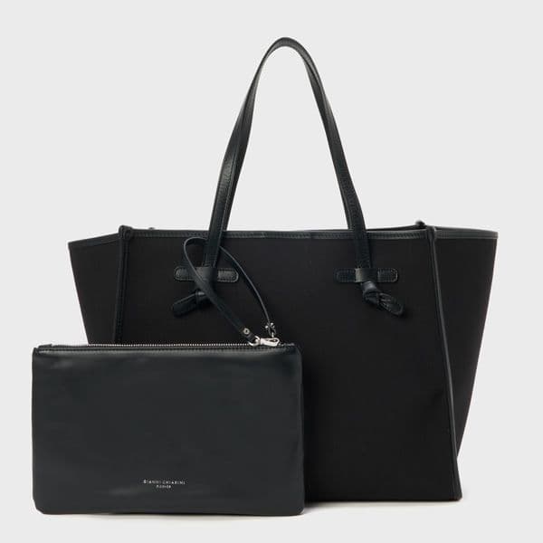 【極美品】ジャンニ キアリーニ マルッチェラ 黒 トートバッグ