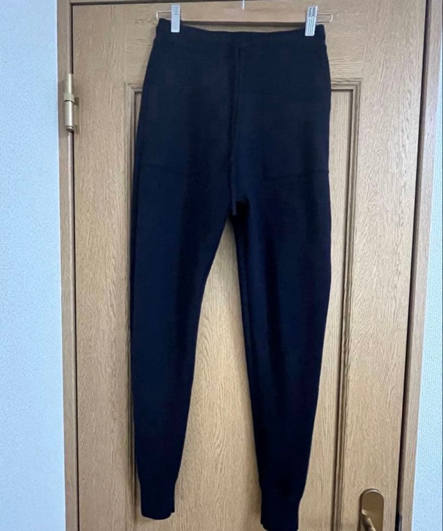 ロンハーマン購入 ebure ニットパンツ ネイビー サイズ36