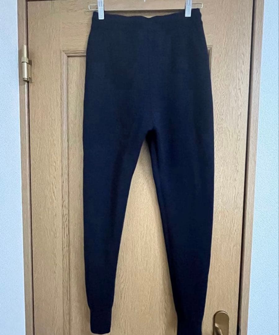 ロンハーマン購入 ebure ニットパンツ ネイビー サイズ36