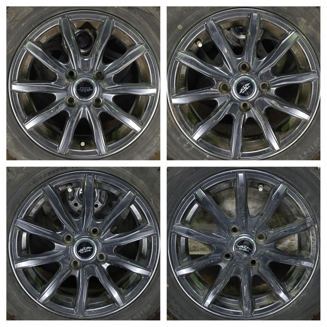 専用288 DUNLOP 155/65R14 2023年製 スタッドレス