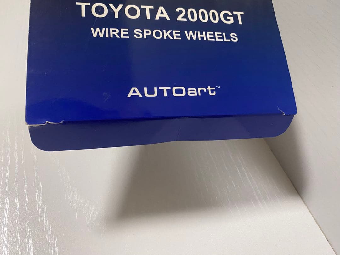 1/18 オートアート TOYOTA 2000GT ワイヤースポークホイール
