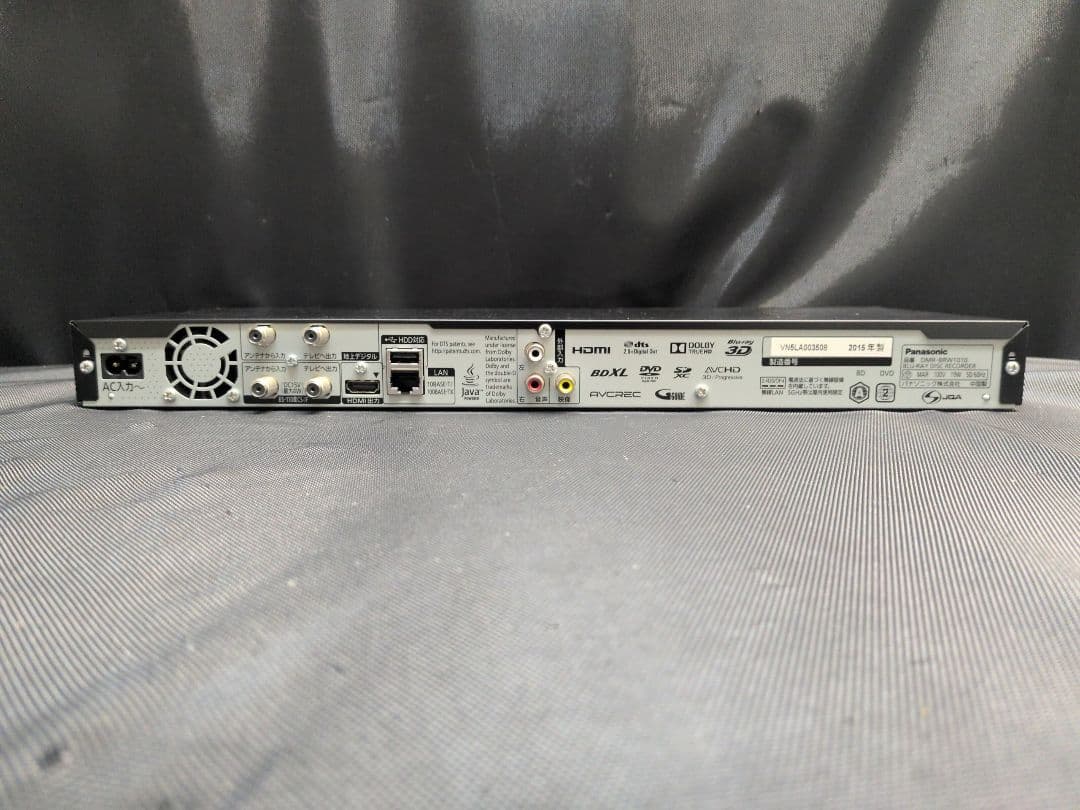 パナソニック DMR-BRW1010 ブルーレイディスクレコーダー　M2714