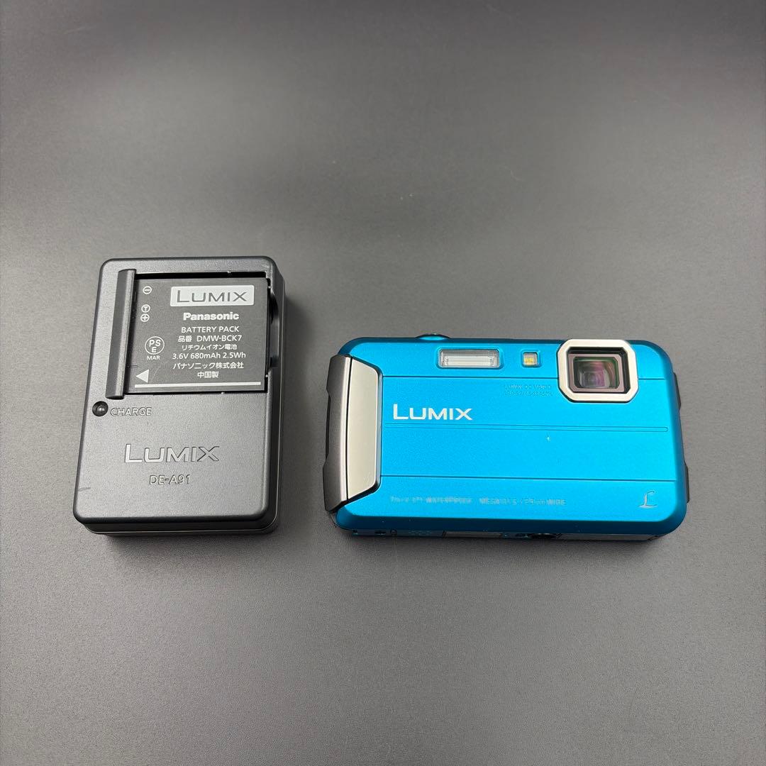 Panasonic LUMIX DMC-FT25 ブルー デジタルカメラ