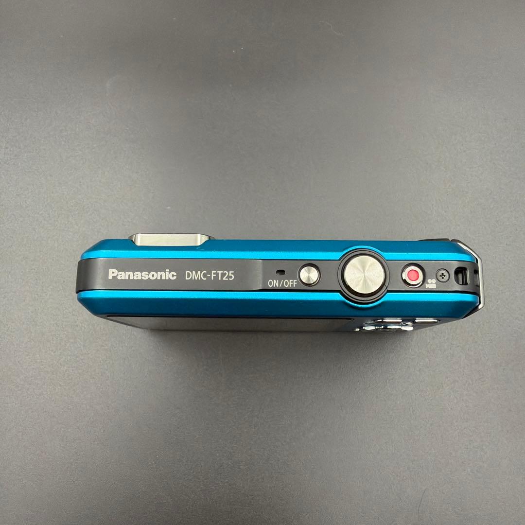 Panasonic LUMIX DMC-FT25 ブルー デジタルカメラ