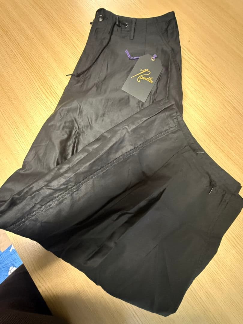 サ*リ様 ニードルス　黒のカーゴパンツ 新品タグ付き