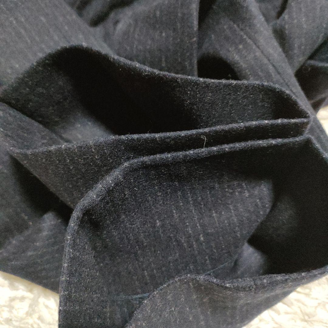 UNIQLO +J ネイビーストライプ　ウール　セットアップスーツ　Мサイズ