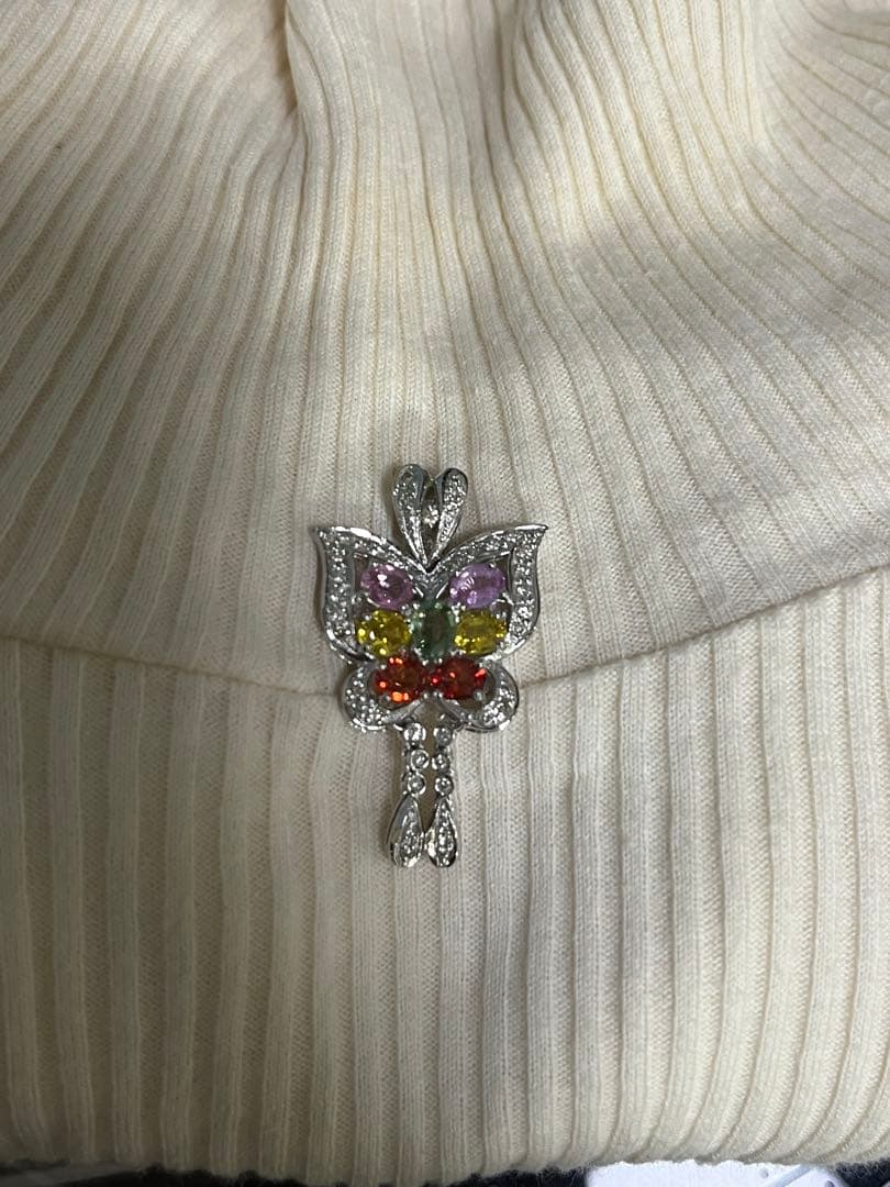 18K WG ペンダントトップ