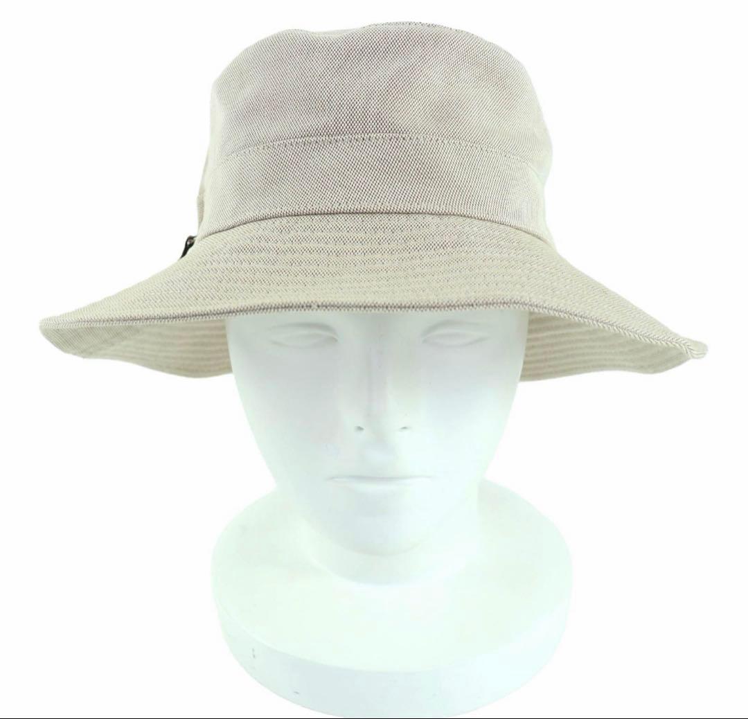 エルメス　HERMES バケットハット　リネン　コットン