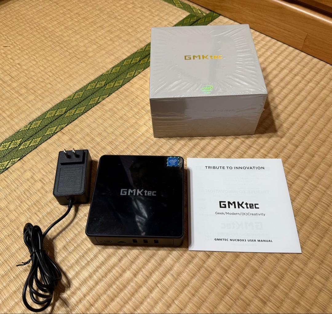 GMKtec NUCBOX3 ミニPC (シリアル末尾370)