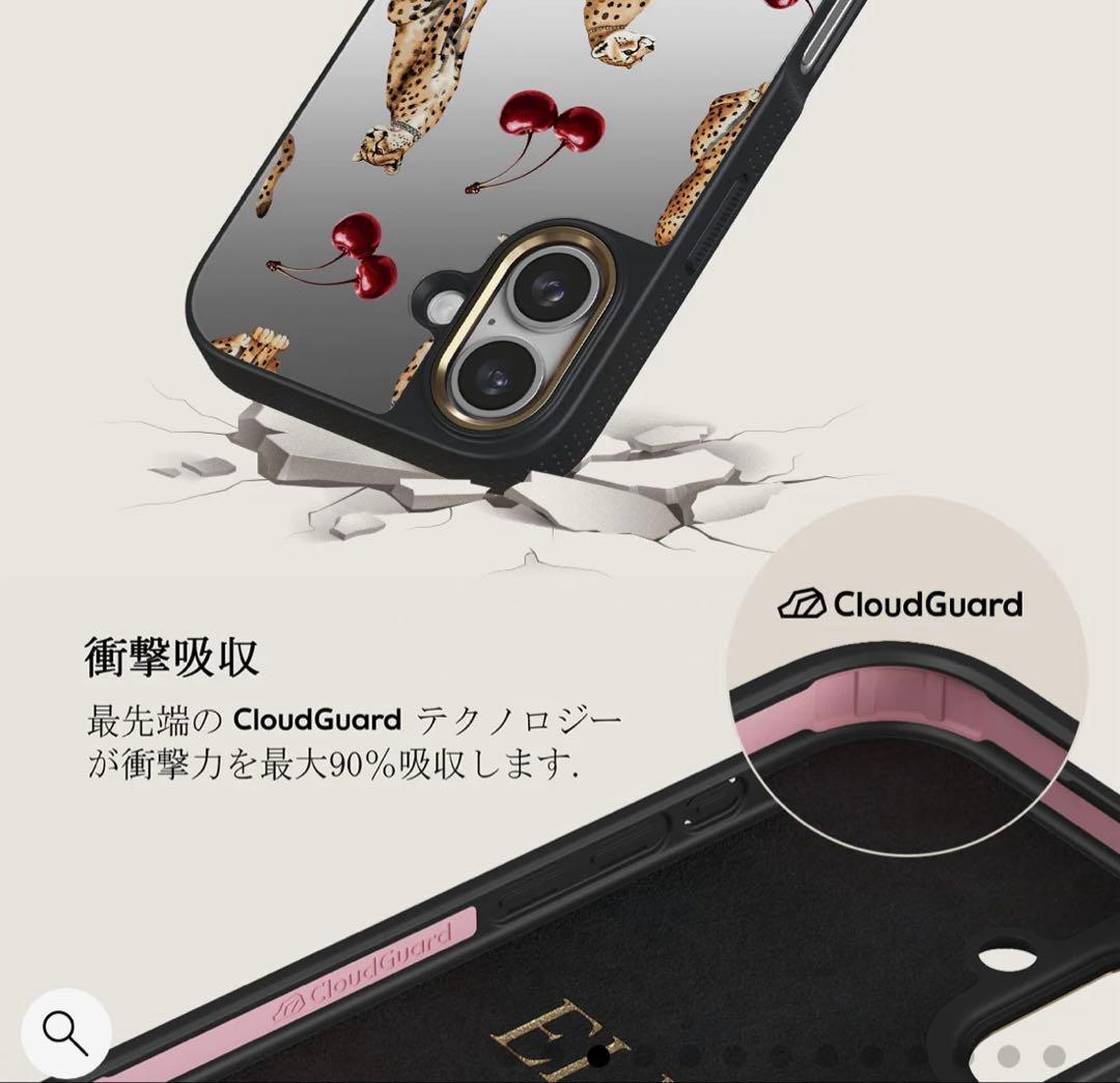 【BURGA】Elite MagSafe Mirror iPhone 16ケース