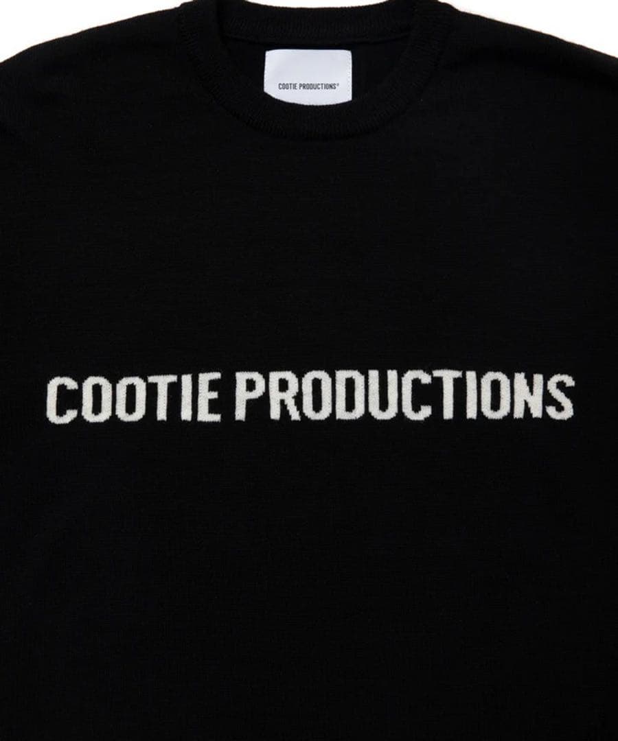 Kj着 Intarsia Crew Sweater / cootie 25aw