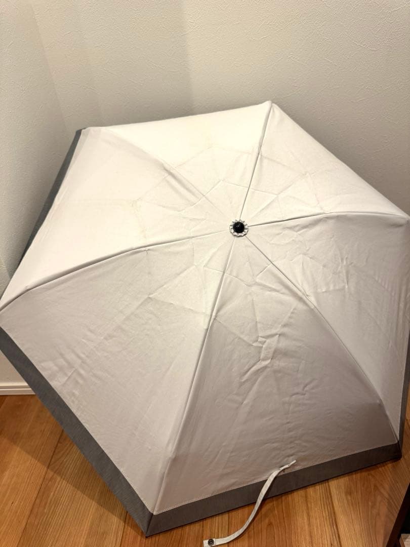 サンバリア100 *折り畳み日傘３段折 / コンビ(ホワイト)