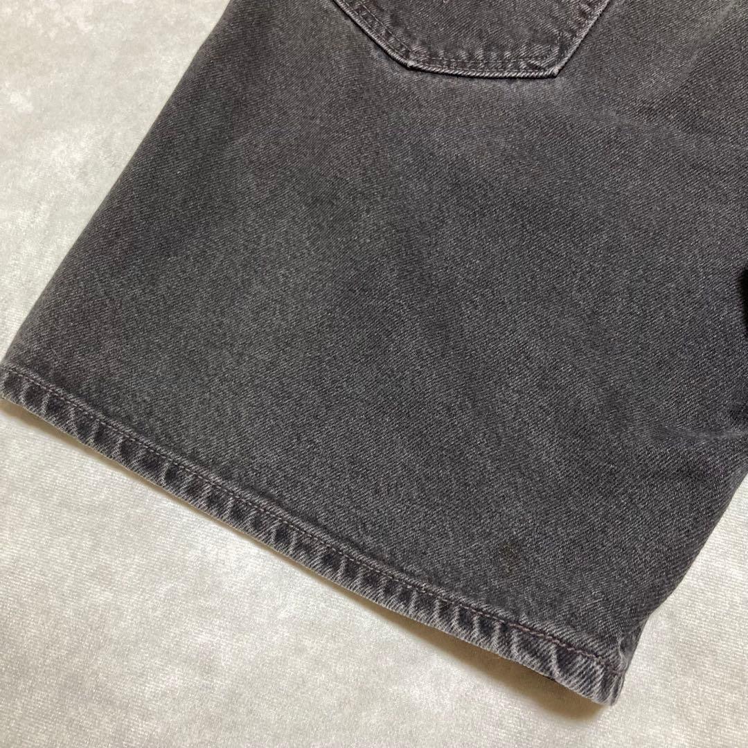 リーバイス　Levis 550 ブラック デニム ショーツ　ハーフパンツ　34