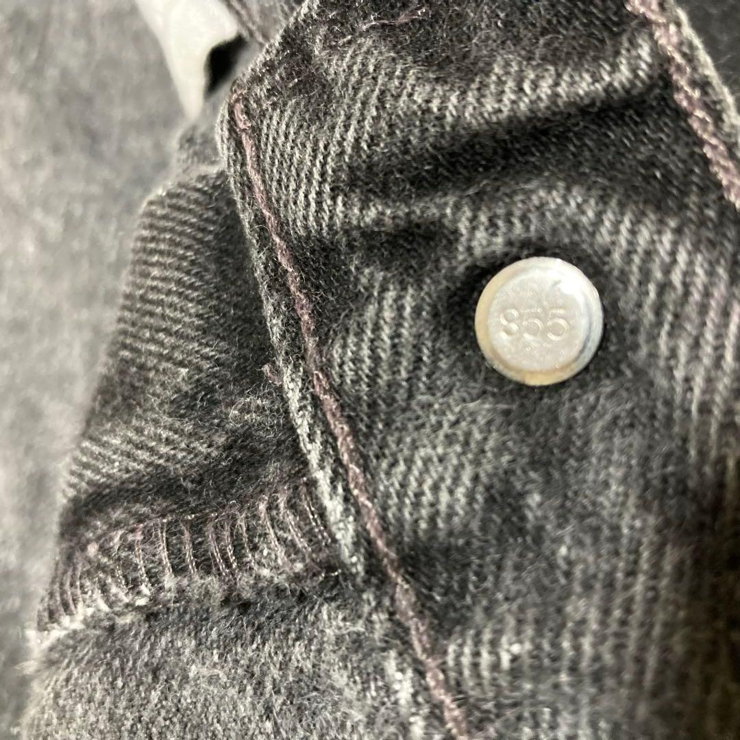 リーバイス　Levis 550 ブラック デニム ショーツ　ハーフパンツ　34