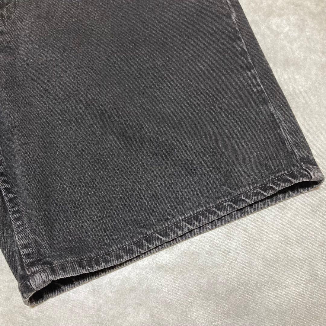 リーバイス　Levis 550 ブラック デニム ショーツ　ハーフパンツ　34