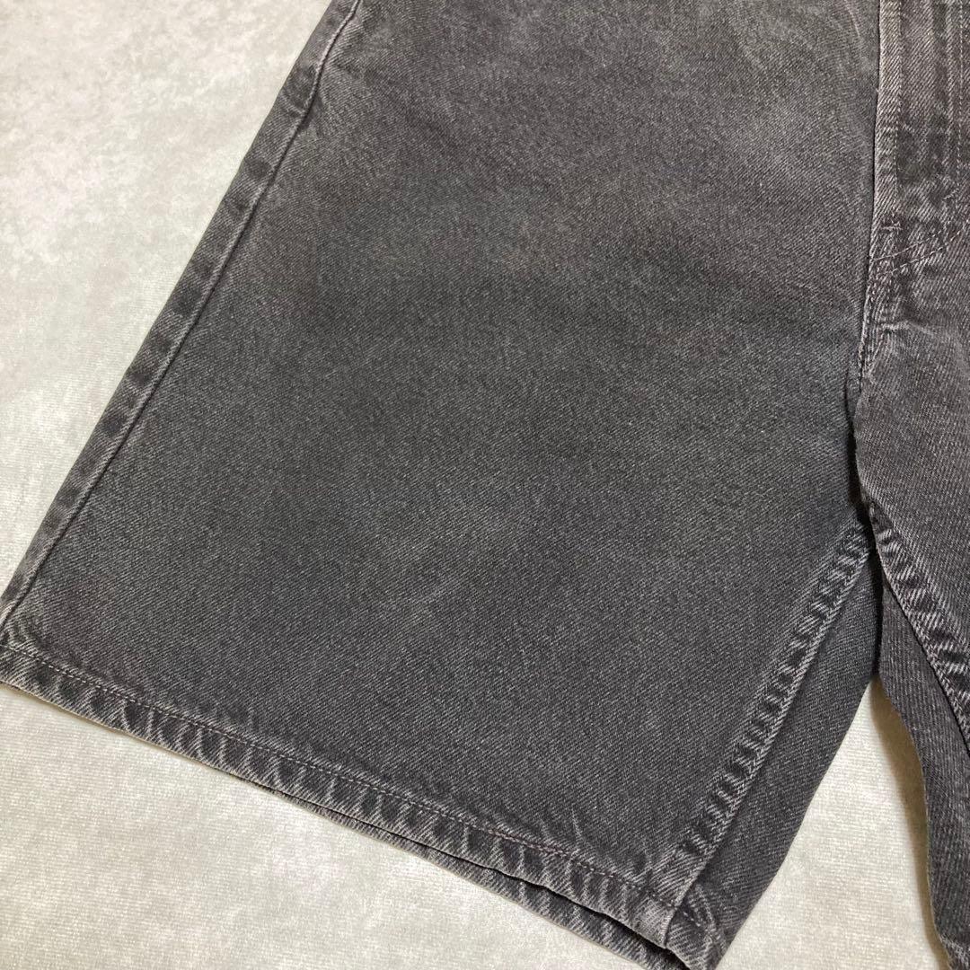 リーバイス　Levis 550 ブラック デニム ショーツ　ハーフパンツ　34