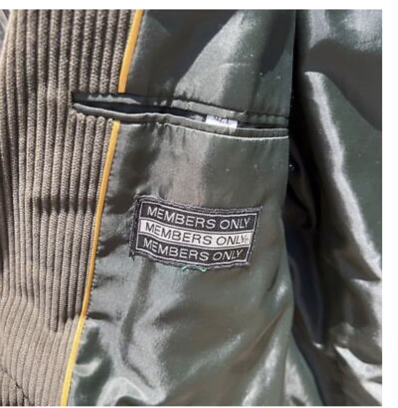 MEMBERS　ONLY メンバーズオンリー　コーデュロイ　slowpoke