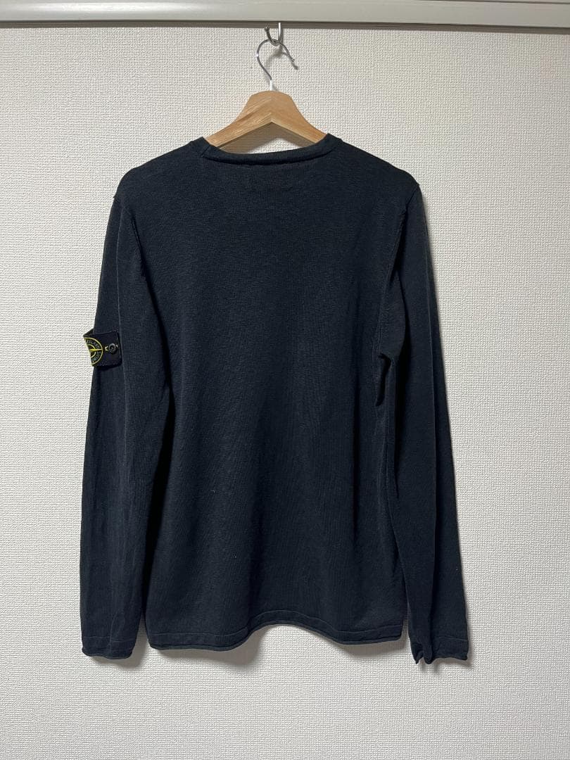 【正規品・XL】STONE  コットンニット ダークネイビー