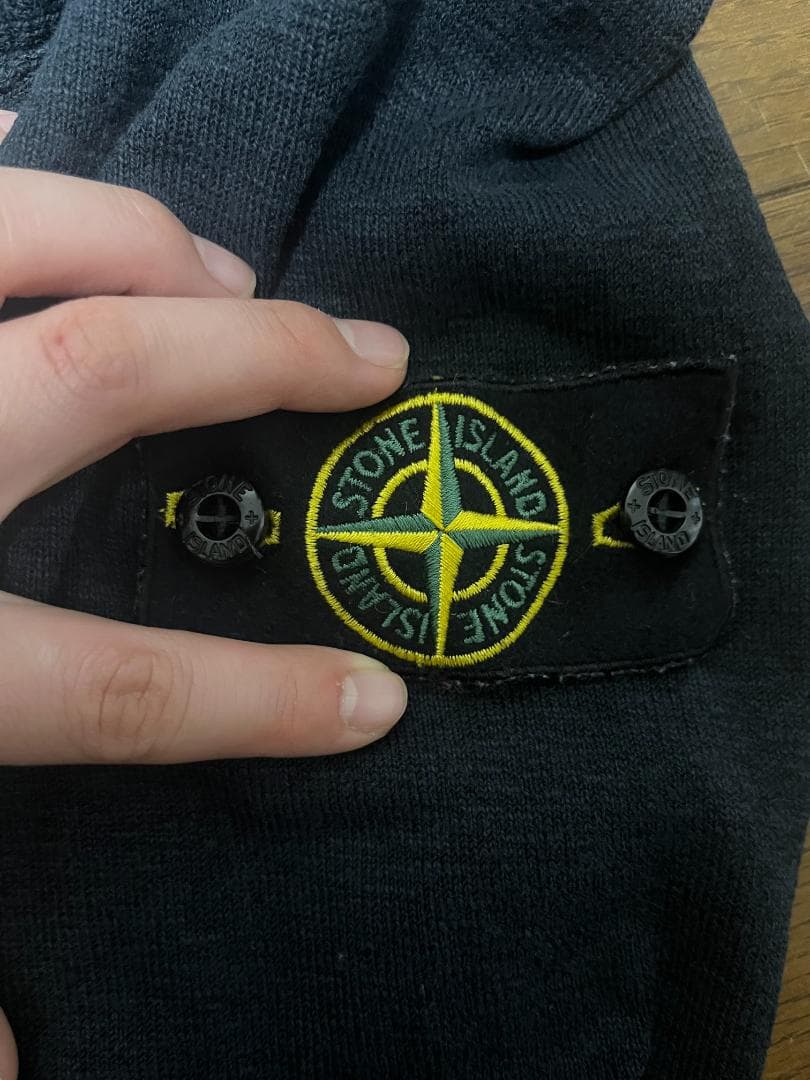 【正規品・XL】STONE  コットンニット ダークネイビー