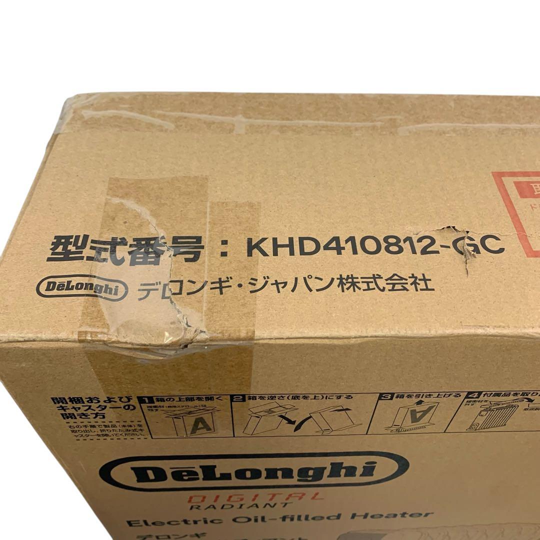 【新品・未開封】デロンギ オイルヒーター 暖房 静音 KHD410812-GC